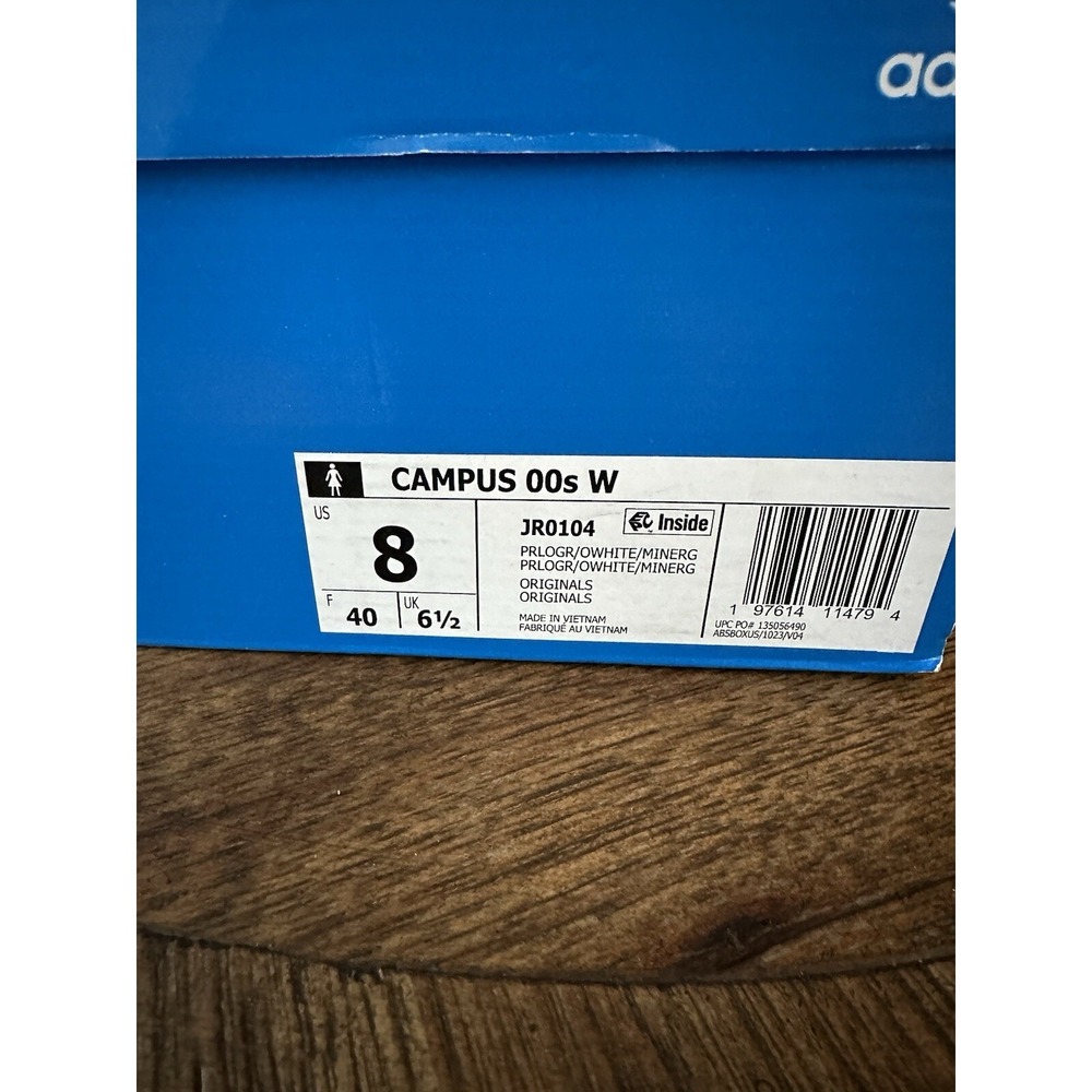NEW Adidas ORIGINALS CAMPUS 00s Women's Casual Shoes Sz 8 JR0104 Sneakers - Picture 7 of 9